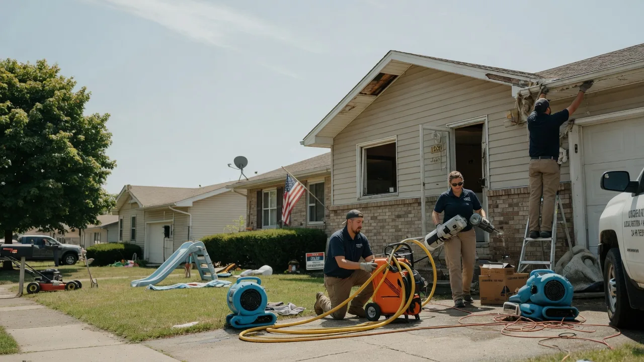 Water Damage Restoration in Bronson, MI near me